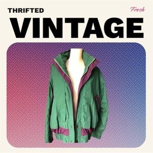 Vintage Laken Sport 90s Color Block Jacket Size M Streetwear